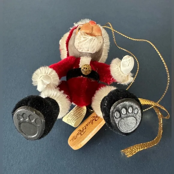 Vintage Robert Raikes Collectibles Wee Itty Bitty Santa Ornament - Picture 6 of 9
